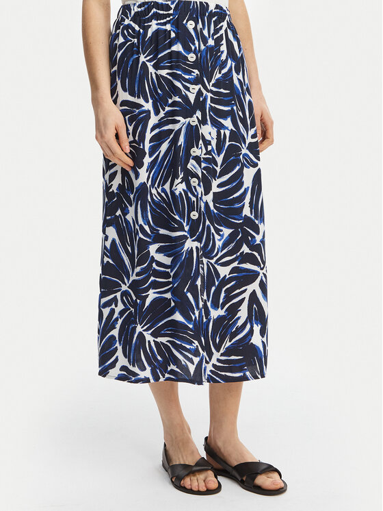 ONLY Midi sijonas · Tamsiai mėlyna · Midi