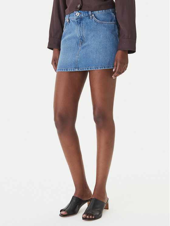 HUGO Džinsinis sijonas · Mėlyna