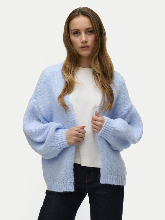 Vero Moda Kardiganas · Žydra · Oversize