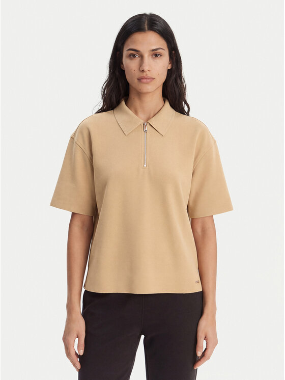Calvin Klein Polo marškinėliai · Smėlio