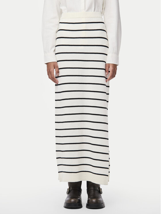 Pieces Tiesus sijonas · Balta