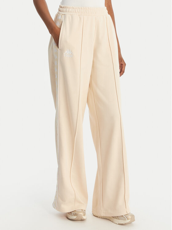 Kappa Sportinės kelnės · Écru · Regular Fit
