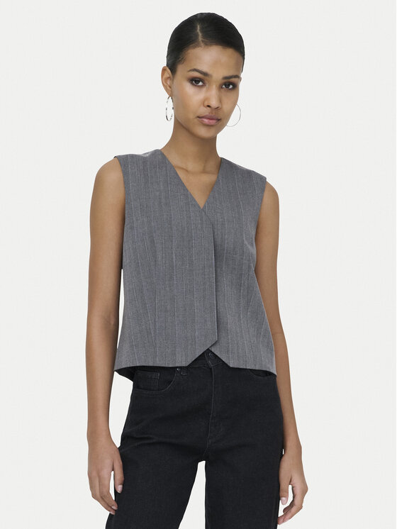 ONLY Kostiuminė liemenė · Pilka