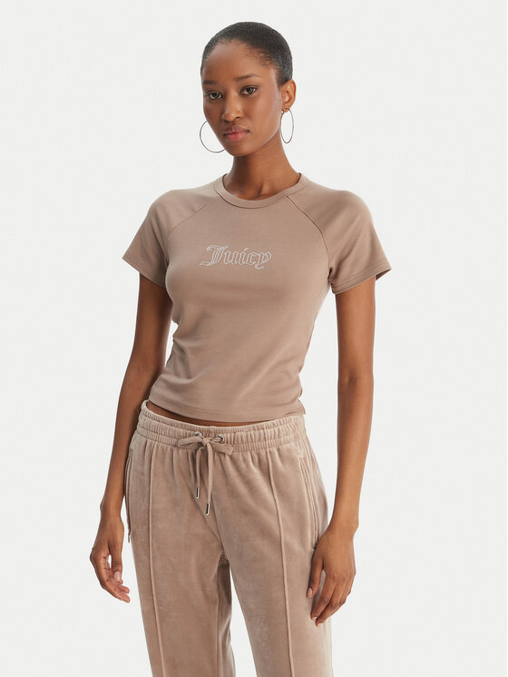 Juicy Couture Marškinėliai · Smėlio