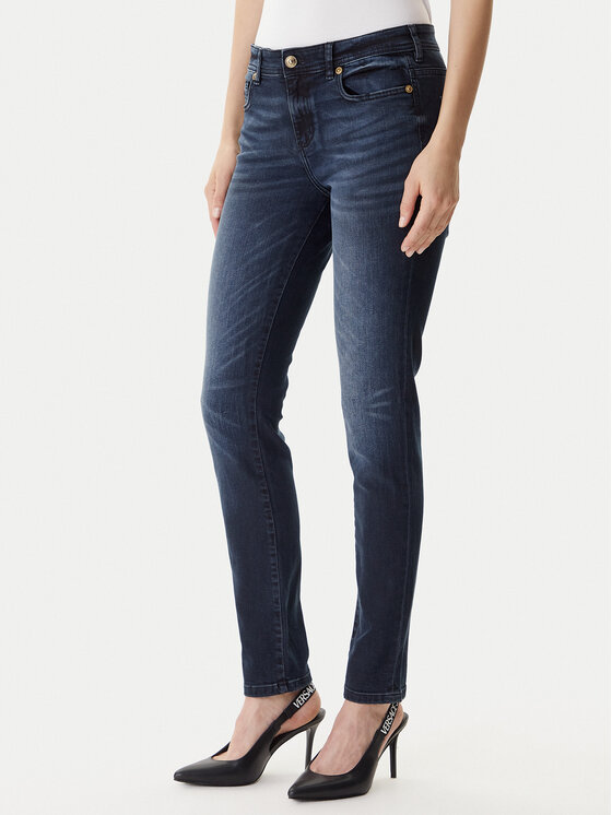 Versace Jeans Couture Džinsai · Tamsiai mėlyna · Skinny Fit