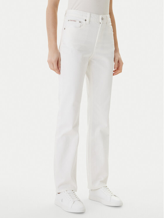 Calvin Klein Jeans Džinsai · Écru · Regular Fit