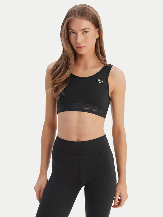 Lacoste Sportinė liemenėlė · Juoda