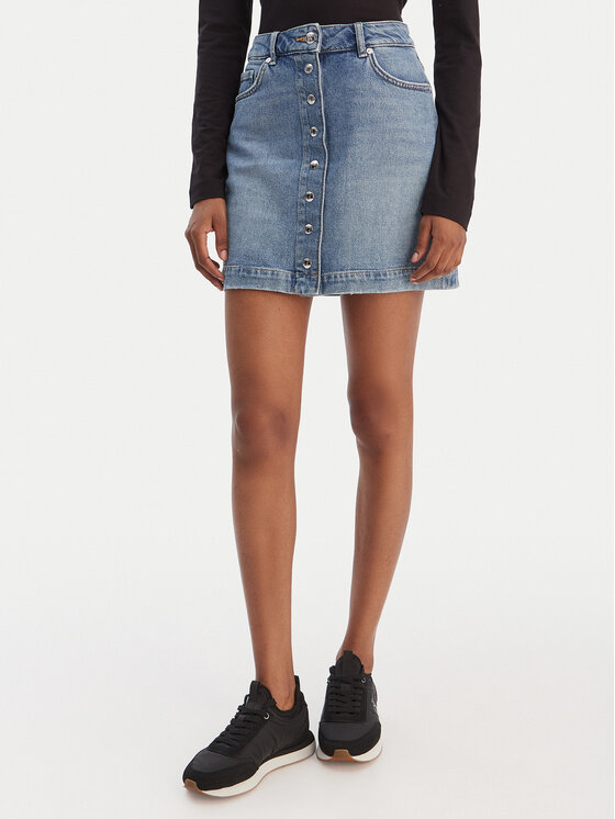 HUGO Džinsinis sijonas · Mėlyna · Mini