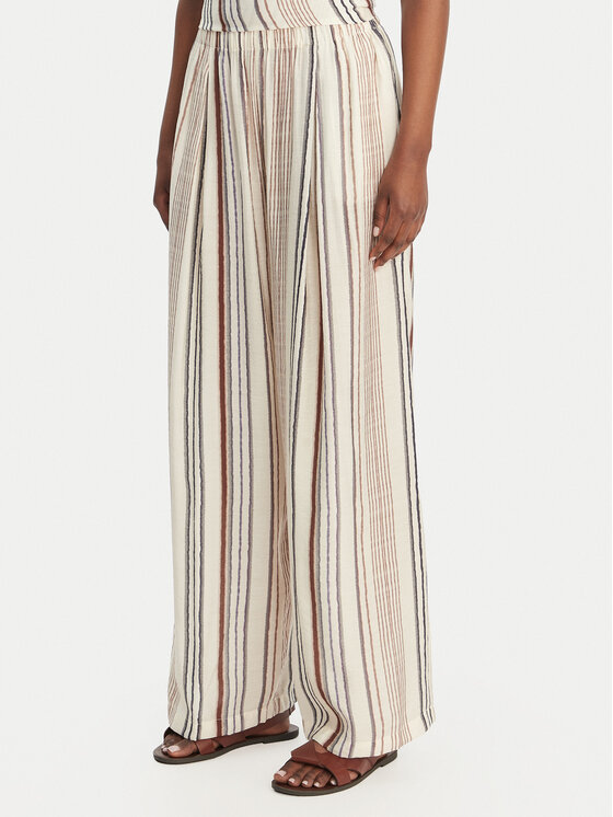 Eleh Medžiaginės kelnės · Écru · Relaxed Fit