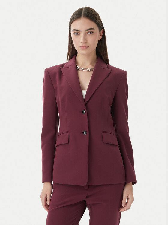 HUGO Švarkas · Violetinė · Slim Fit