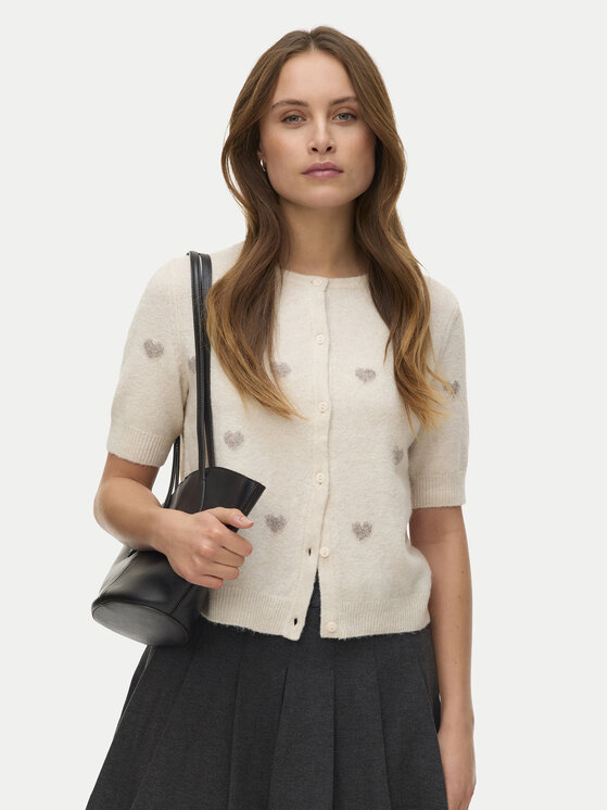 Vero Moda Kardiganas · Smėlio · Regular Fit