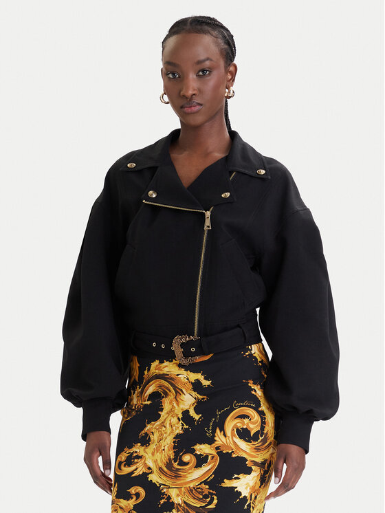 Versace Jeans Couture Demisezoninė striukė · Juoda