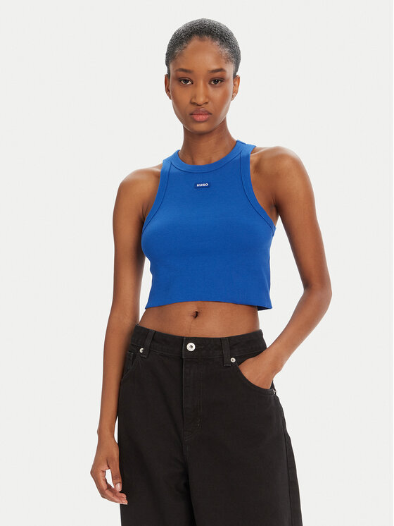 HUGO Marškinėliai · Mėlyna