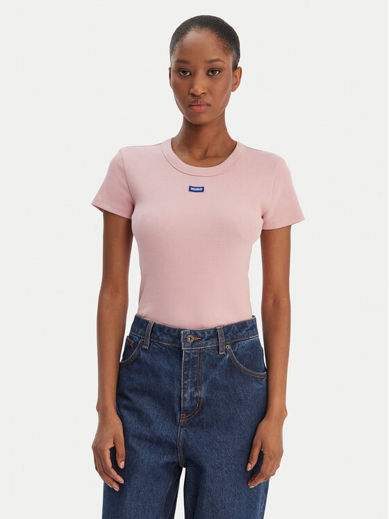HUGO Marškinėliai · Šviesiai rožinė