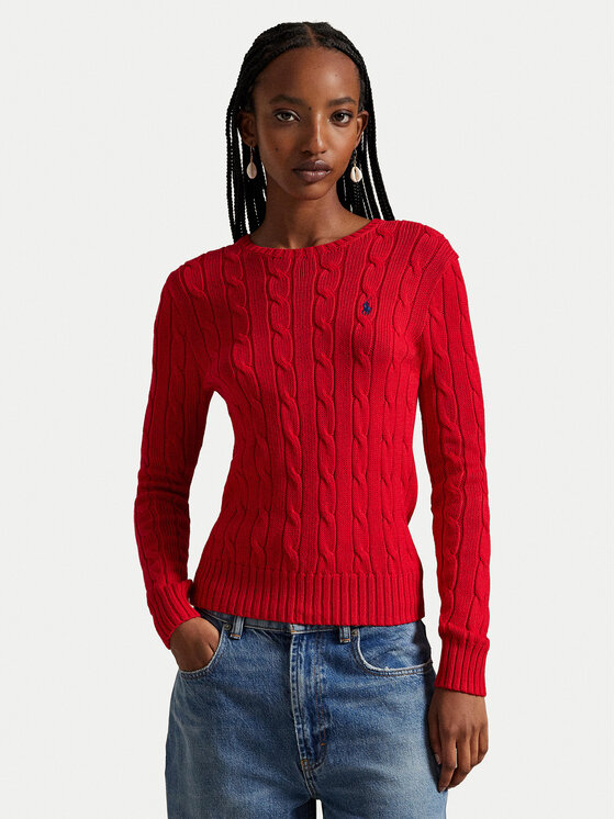 Polo Ralph Lauren Megztinis · Raudona · Slim Fit