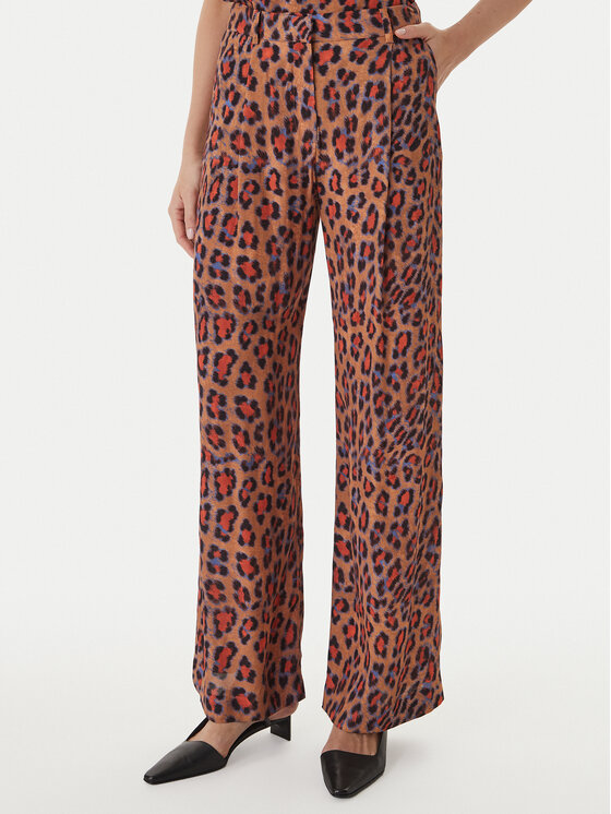 LOLA CASADEMUNT Palazzo kelnės · Ruda · Regular Fit