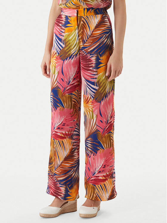 Morgan Medžiaginės kelnės · Spalvota · Regular Fit