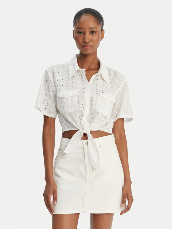 Guess Jeans Marškiniai · Balta