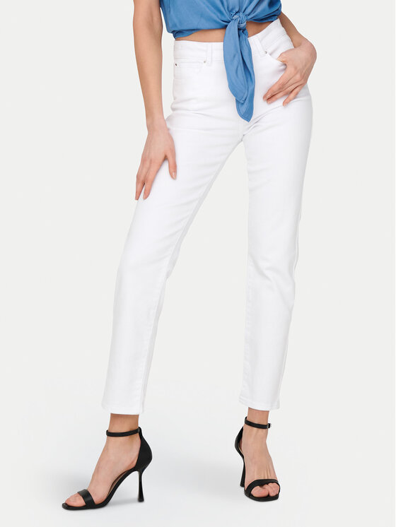 ONLY Džinsai · Balta · Regular Fit