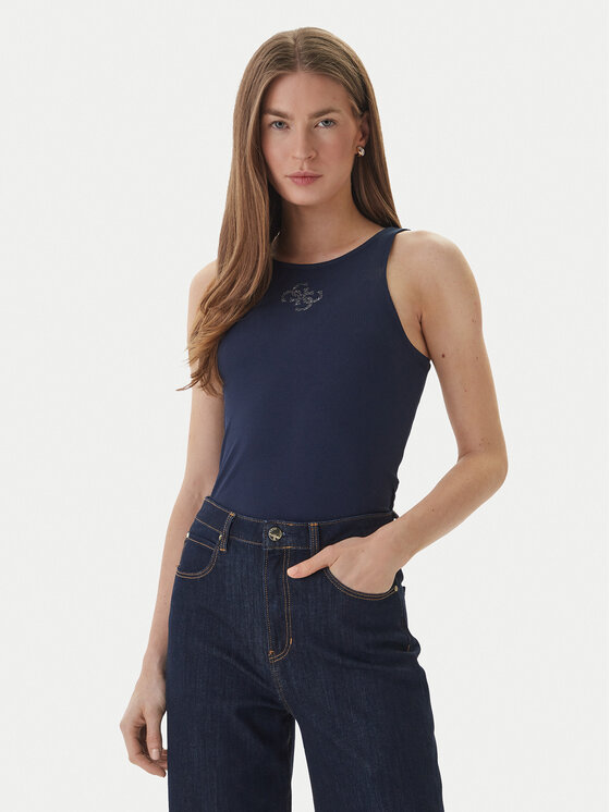 Guess Marškinėliai · Tamsiai mėlyna