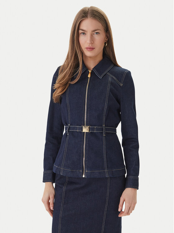 Luisa Spagnoli Džinsinė striukė · Tamsiai mėlyna