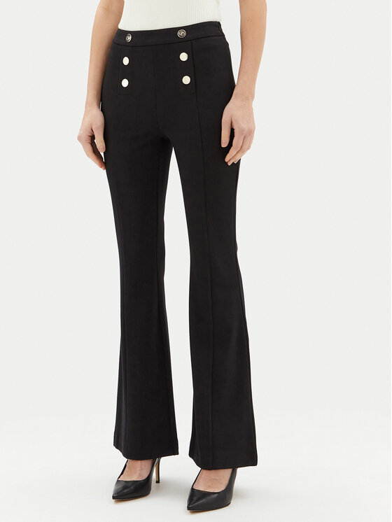 Motivi Medžiaginės kelnės · Juoda · Regular Fit