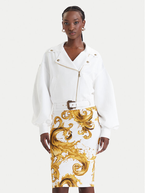 Versace Jeans Couture Demisezoninė striukė · Balta
