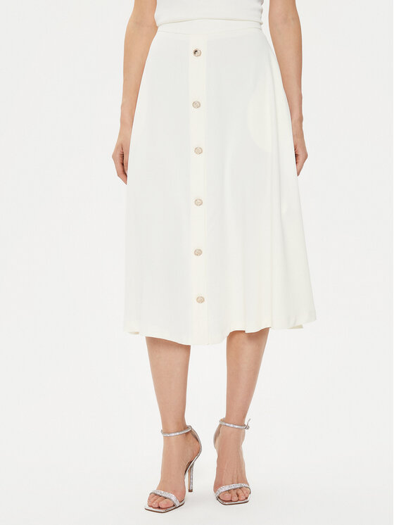 Rinascimento Midi sijonas · Écru · Midi