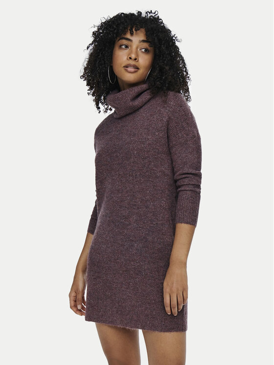 ONLY Trikotažinė suknelė · Rožinė · Mini