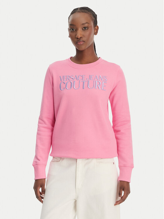 Versace Jeans Couture Džemperis · Rožinė · Regular Fit