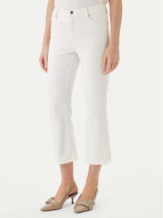 Morgan Džinsai · Balta · Slim Fit