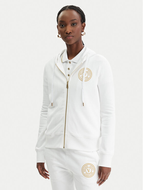 Versace Jeans Couture Džemperis · Balta · Regular Fit