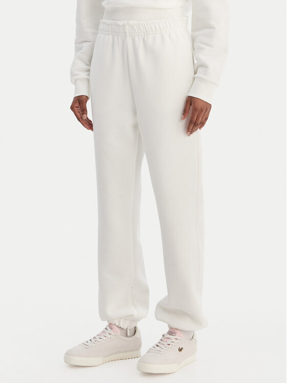 Lacoste Sportinės kelnės · Écru · Regular Fit