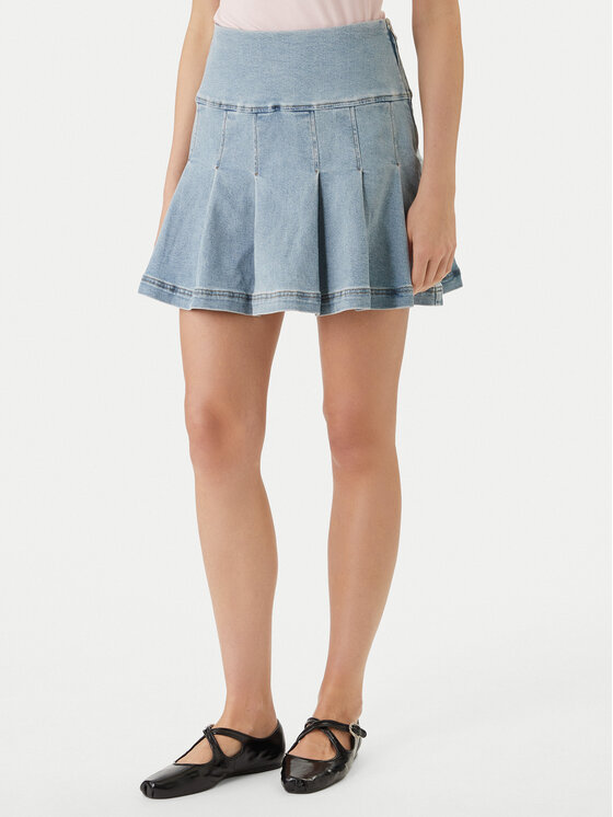 Morgan Džinsinis sijonas · Mėlyna · Mini