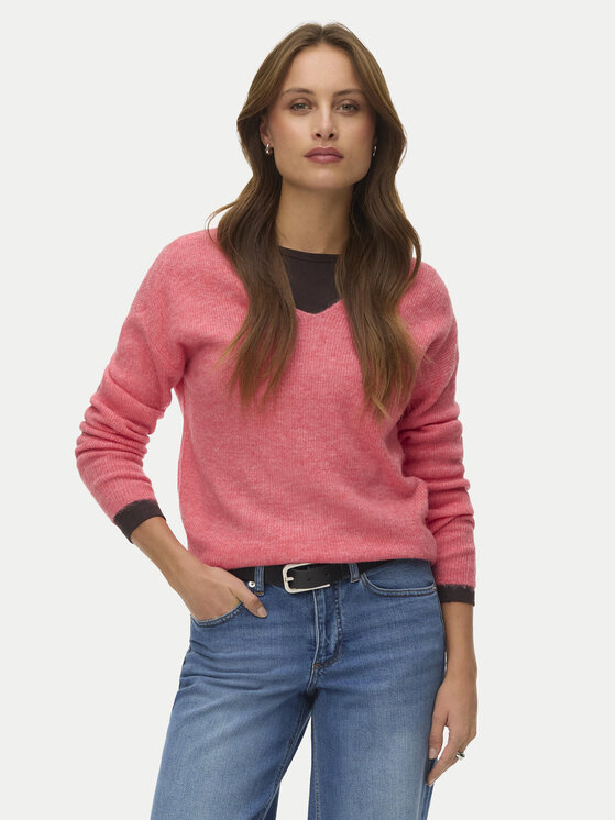 Vero Moda Megztinis · Koralų · Relaxed Fit