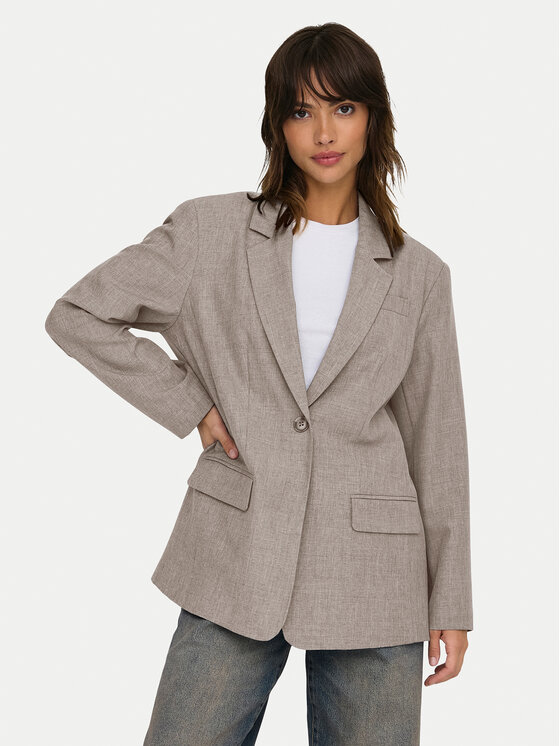 ONLY Švarkas · Smėlio · Oversize
