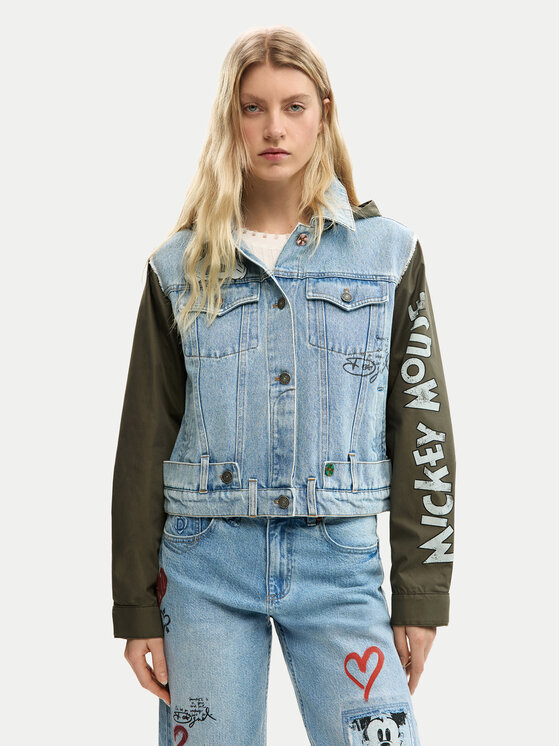 Desigual Džinsinė striukė · Mėlyna