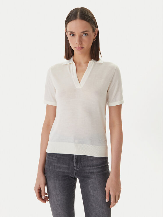 Guess Megztinis · Écru · Regular Fit