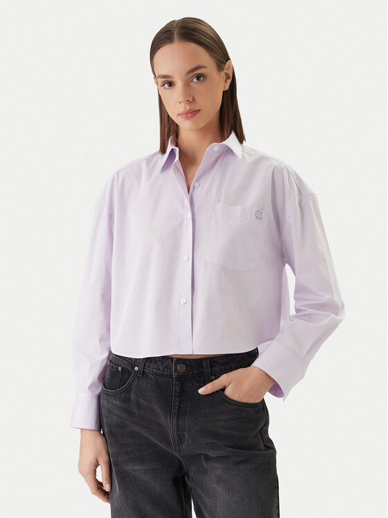 Calvin Klein Jeans Marškiniai · Rožinė