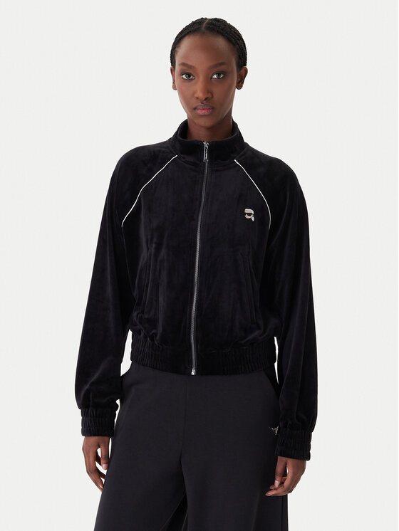 KARL LAGERFELD Džemperis · Juoda · Regular Fit