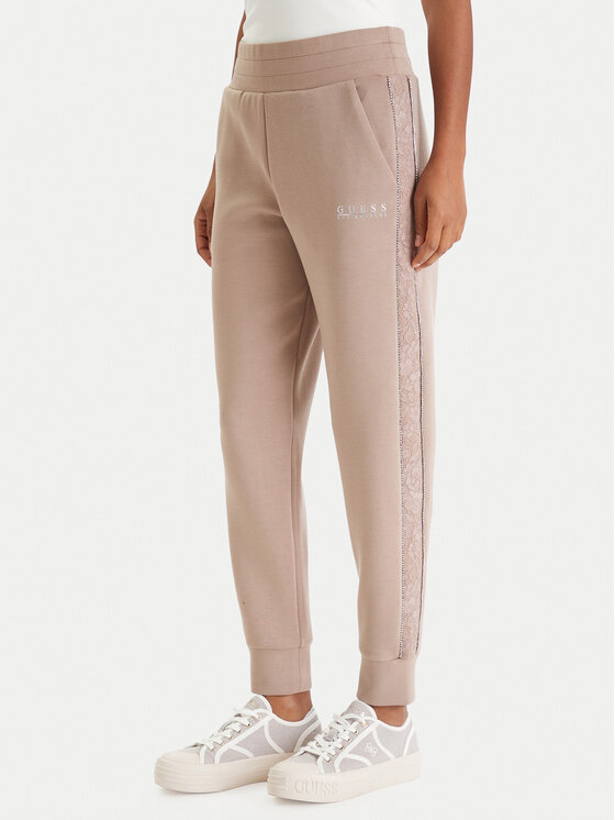 Guess Sportinės kelnės · Smėlio · Regular Fit