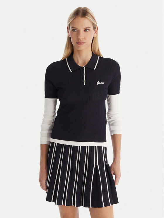 Guess Polo marškinėliai · Tamsiai mėlyna