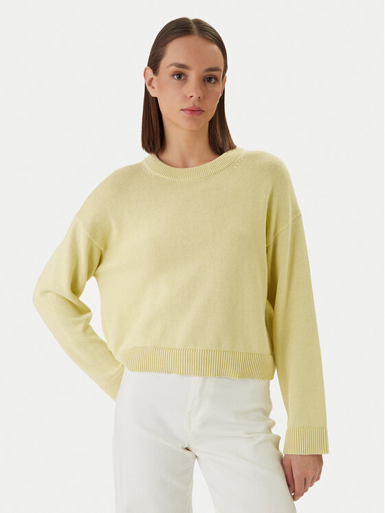 Calvin Klein Megztinis · Geltona · Relaxed Fit