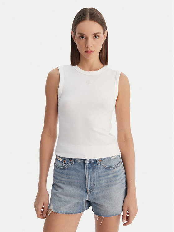 Calvin Klein Jeans Marškinėliai · Balta
