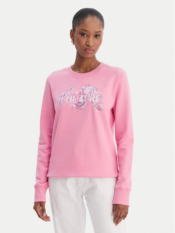 Versace Jeans Couture Džemperis · Rožinė · Regular Fit