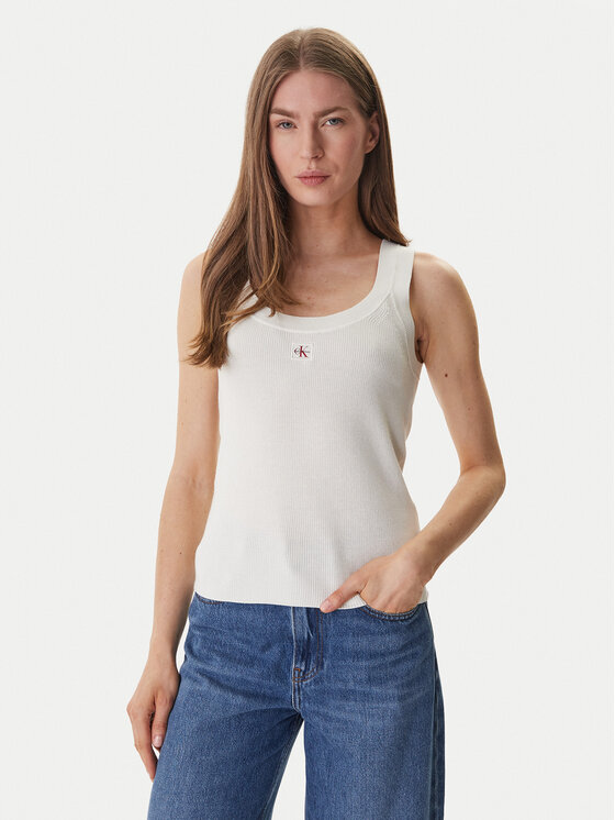 Calvin Klein Jeans Marškinėliai · Smėlio