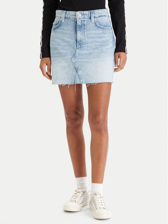 Guess Džinsinis sijonas · Mėlyna · Mini