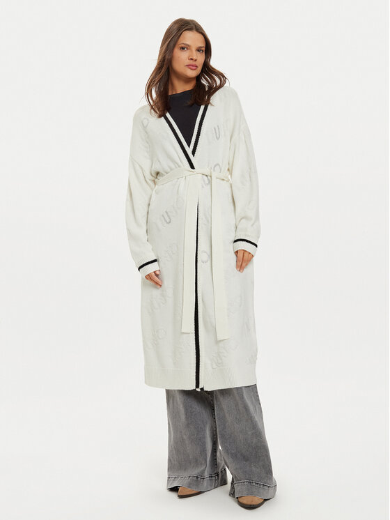 Liu Jo Sport Kardiganas · Balta · Regular Fit