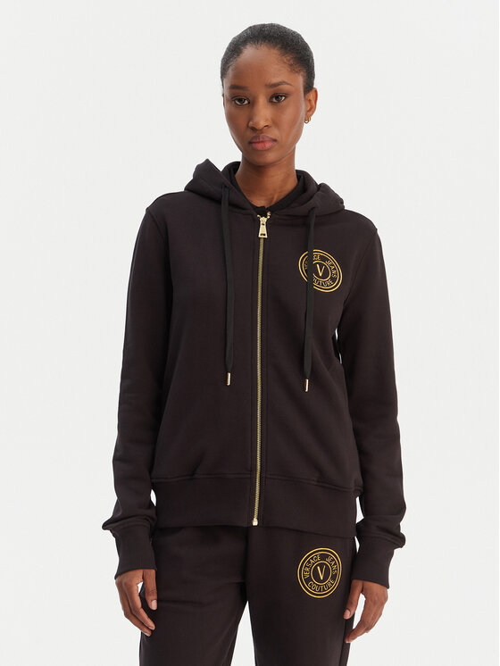Versace Jeans Couture Džemperis · Juoda · Regular Fit