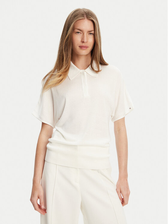 Tommy Hilfiger Polo marškinėliai · Écru